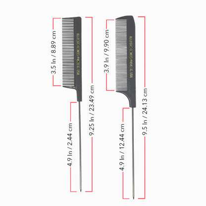 Allegro Combs XL Pintail Parting & Foiling Combs - 1 Set