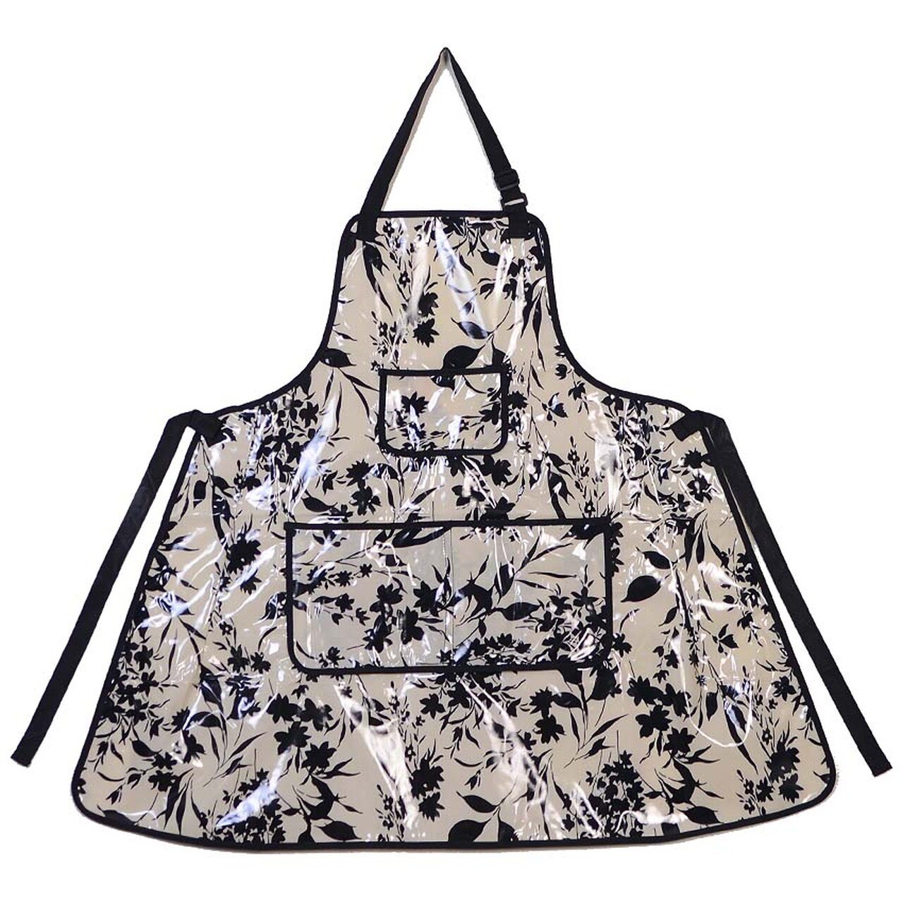 Cricket Audrey Apron, Black and Cream