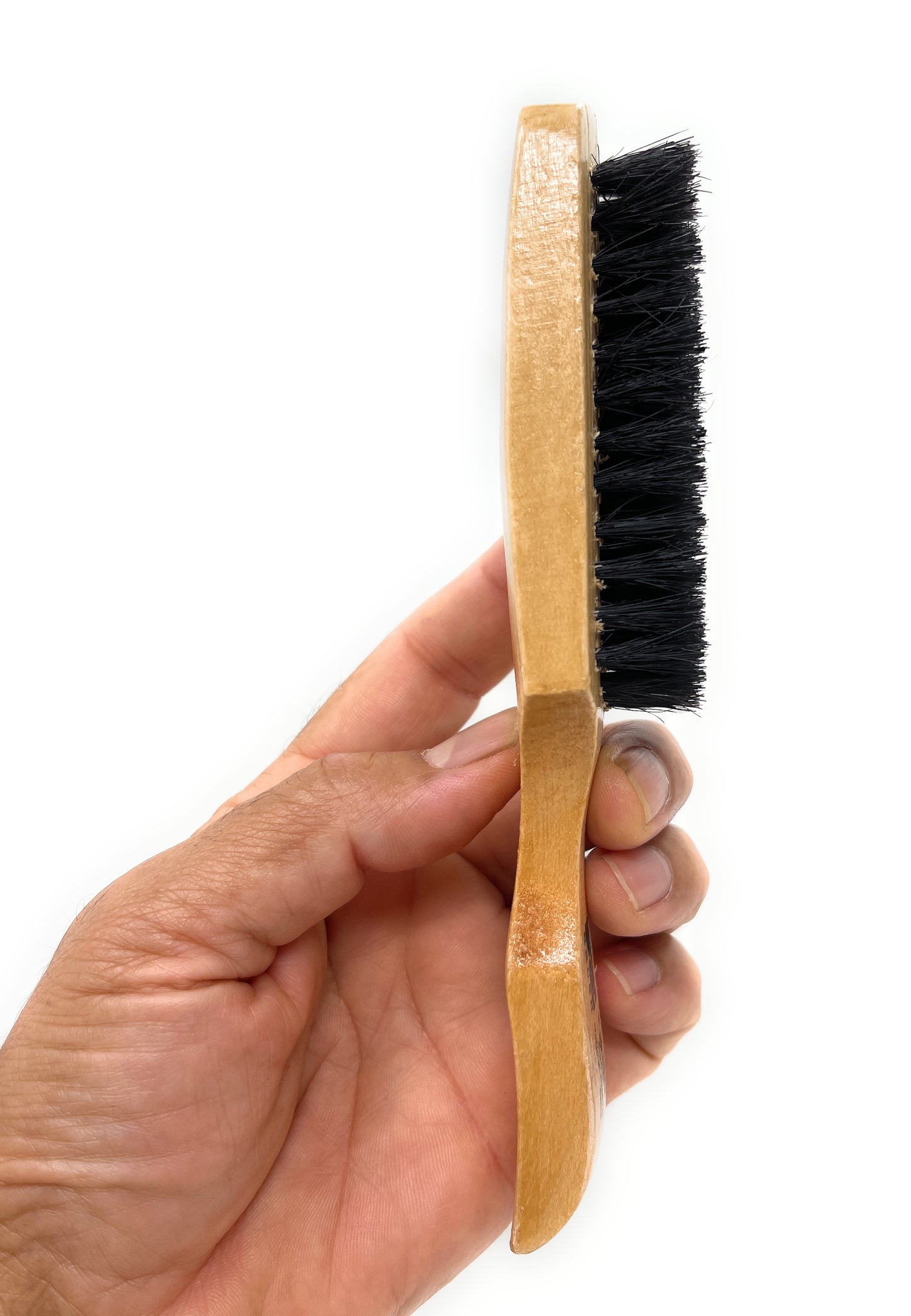 Phillips Brush #330 Club Brush 100% Pure Bristle 7 Rows Wooden Handle