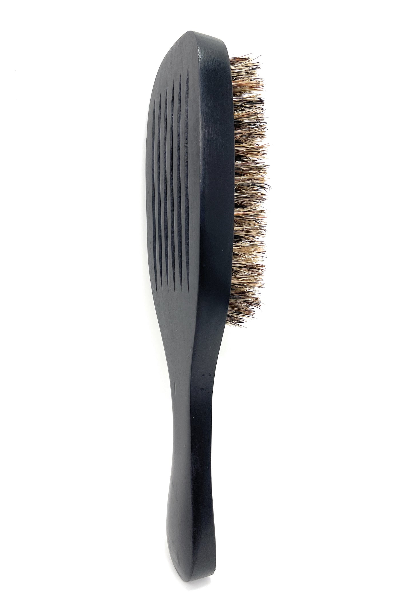 Scalpmaster Wave Hair Brush Stiff Boar Bristles Wood Handle 1 Pc.