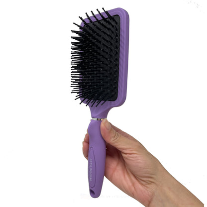 Styling Gear 104 Hair Brush Cushion Paddle Brush 13 Row Brush For Woman Hairbrush For Thick Hair  1 Pc.